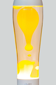 Колба Amperia для лава лампы Alien 42см Желтая/Прозрачная (28*6,5)