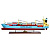 Сувенирная модель грузового судна "Maersk Ferrol" (TK0080P),  69х12х26см