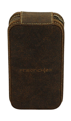 Футляр Friedrich Lederwaren для хранения 2-х часов арт.27019-6, коричневый