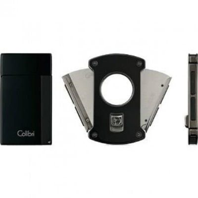 Colibri набор зажигалка ASPIRE QTR-82101 + гильотина KNF-000707 Colibri набор зажигалка ASPIRE QTR-82101 + гильотина KNF-000707