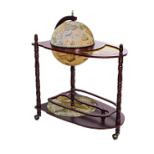 Глобус-бар напольный со столиком "Небесная Сфера", d=33 см
