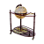 Глобус-бар напольный со столиком "Небесная сфера", d=33 см