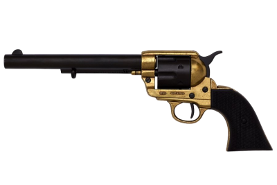 Макет. Револьвер Кольт CAL.45 PEACEMAKER 7½" ("Миротворец") (США, 1873 г.), латунь