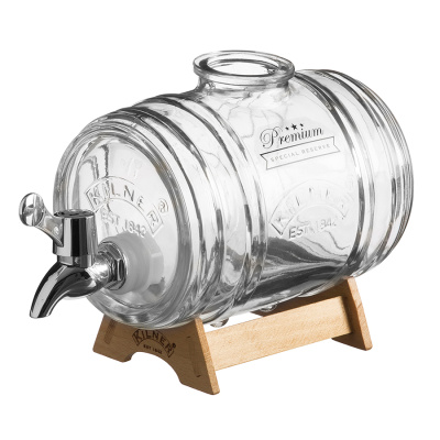 Диспенсер для напитков barrel на подставке 1 л в подарочной упаковке