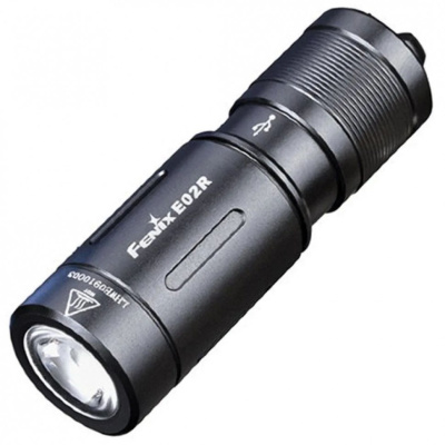 Фонарь Fenix E02R, черный Фонарь Fenix E02R, черный