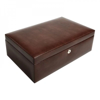 Шкатулка LC Designs для хранения 10-ти часов арт. 71213, коричневая Шкатулка LC Designs для хранения 10-ти часов арт. 71213, коричневая