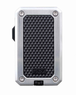 Зажигалка сигарная Colibri Rally, черная-хром, LI360T2