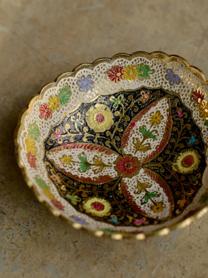 Конфетница цветная эмаль 4" Конфетница цветная эмаль 4"