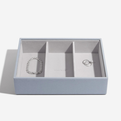 Шкатулка LC Designs для хранения украшений арт.73408, голубая