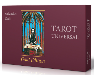 Карты Таро. "Salvador Dali. Universal Tarot. Gold Edition" / Сальвадор Дали. Универсальное Таро (Золотое издание), AGM Urania