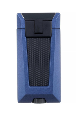 Зажигалка сигарная Colibri Stealth (тройное пламя), синий лак Navy