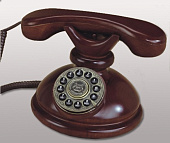 Ретро Телефон кнопочный (дерево) T928-AW