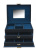 Шкатулка для украшений Davidts, 333574-19, с двумя выдвижными ящиками, черная