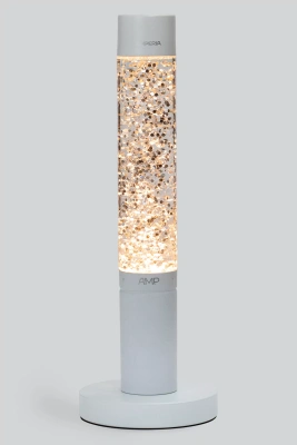 Лава лампа Amperia Slim White Сияние (39 см)
