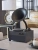Виниловый проигрыватель "Ton Audio" с черной металлической трубой, FM/BT/USB