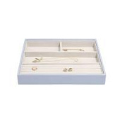 Лоток LC Designs для хранения украшений арт.74592, голубой