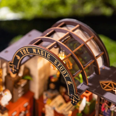 Румбокс интерьерный конструктор Магический кабинет Robotime The Magic Study