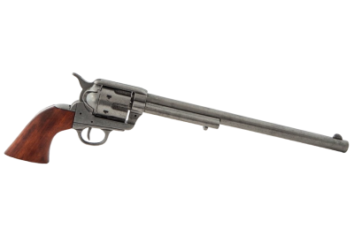 Макет. Револьвер Кольт CAL.45 PEACEMAKER 12" ("Миротворец") (США, 1873 г.), арт.1303