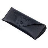 Чехол для очков Zippo, из искуственной кожи, чёрный Чехол для очков Zippo, из искуственной кожи, чёрный