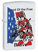 Зажигалка Zippo Land of the free (без бензина)