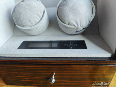 Модуль  LuxeWood  для подзавода 2-х и хранения 3-х часов  арт.LW322-50, венге