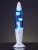 Лава лампа Amperia Rocket Smart Белая/Прозрачная (34 см) White Лава лампа Amperia Rocket Smart Белая/Прозрачная (34 см) White