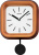 Деревянные настенные часы, Seiko, QXC223Z, с маятником
