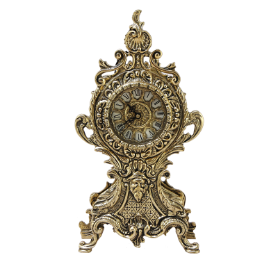 Каминные часы с канделябрами "Олеандр"