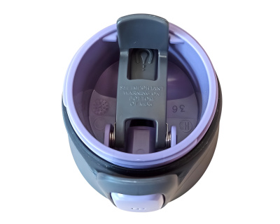 Термокружка Contigo Pinnacle Couture фиолетовая матовая 0,42л с коробкой