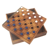 Checkers-Colored (цветные шашки) (Thai wood)