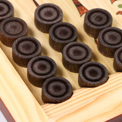 Нарды и шашки "Богатырь", средние