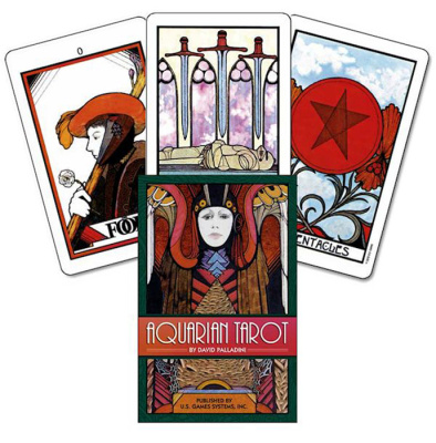 Карты Таро. "Aquarian Tarot Deck" / Таро Водолея, US Games