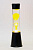 Лава-лампа CG 39см Black Желтая/Прозрачная (Воск)