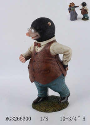 Фигурка интерьерная Крот танцующий Фигурка интерьерная Крот танцующий