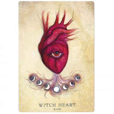 Карты Таро "Anatomy of a Witch Oracle Cards" Blue Angel / Оракул Анатомия Ведьмы