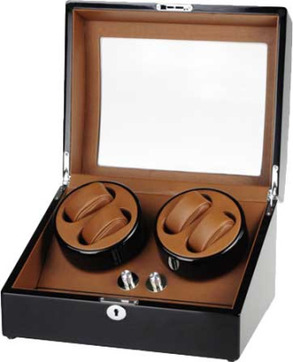 Модуль LuxeWood для подзавода 4-х и хранения 6-ти часов LW031-BC1-5, венге Модуль LuxeWood для подзавода 4-х и хранения 6-ти часов LW031-BC1-5, венге