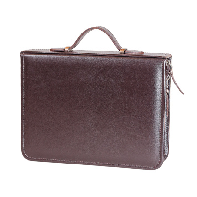 Набор дорожный в сумке из натуральной кожи (2 персоны), арт.204КК2 Набор дорожный в сумке из натуральной кожи (2 персоны), арт.204КК2