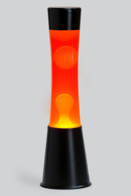 Лава-лампа 39см CG Жёлтая/Красная (Black)