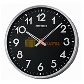 Круглые настенные часы Seiko, QXA560AN, в металлическом корпусе