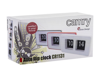 Ретро часы Camry CR 1131 красные