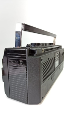 Ретро-магнитофон Ricatech PR1980 "Ghettoblaster", черный