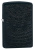 Зажигалка ZIPPO Tone on Tone Design с покрытием Black Matte, латунь/сталь, чёрная, 38x13x57 мм