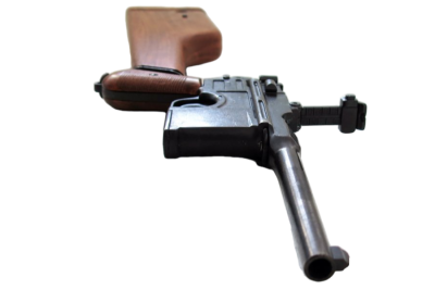 Макет. Пистолет Mauser C96 ("Маузер") с деревянной кобурой-прикладом (Германия, 1896 г.)