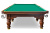 Бильярдный стол для пирамиды «Онега» (12 футов, 8 ног, 45мм камень, орех пекан)