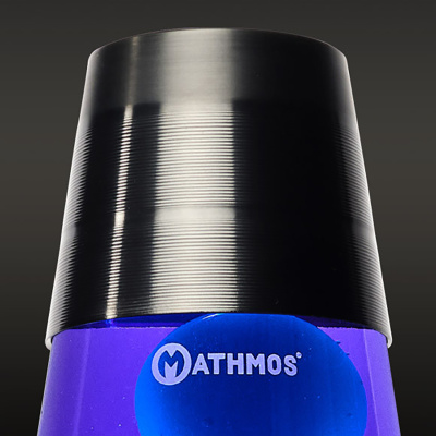 Лава лампа Mathmos Astro Black Vinyl Жёлтая/Розовая