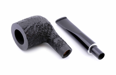 Трубка Barontini Raffaello Rustic Black, Форма 136