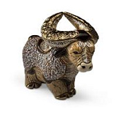 Статуэтка керамическая "Бурый бык"