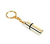 Пробойник-брелок сигарный Passatore, Золото