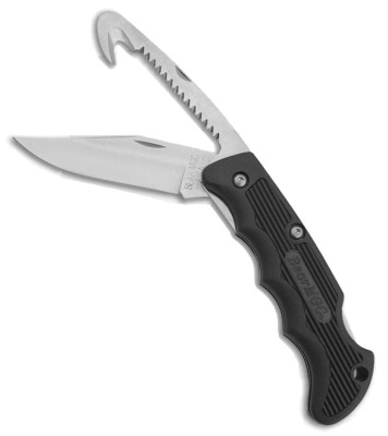 Нож Bear&Son Cushion Grip Lockback 5 1/4" + крюк-пила
