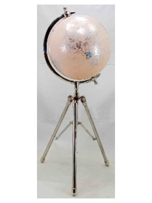 Глобус сувенирный Земля в Иллюминаторе. Ночь